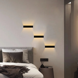 Moderne Long Strip LED Innenbeleuchtung Wandlampe